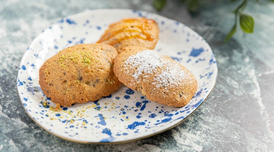 Orange and Dark Chocolate Madeleines